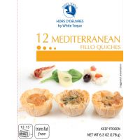 Mediterranean Fillo Quiches